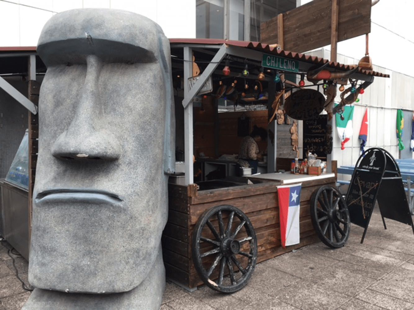 Food trucks at Hötorgsterrassen